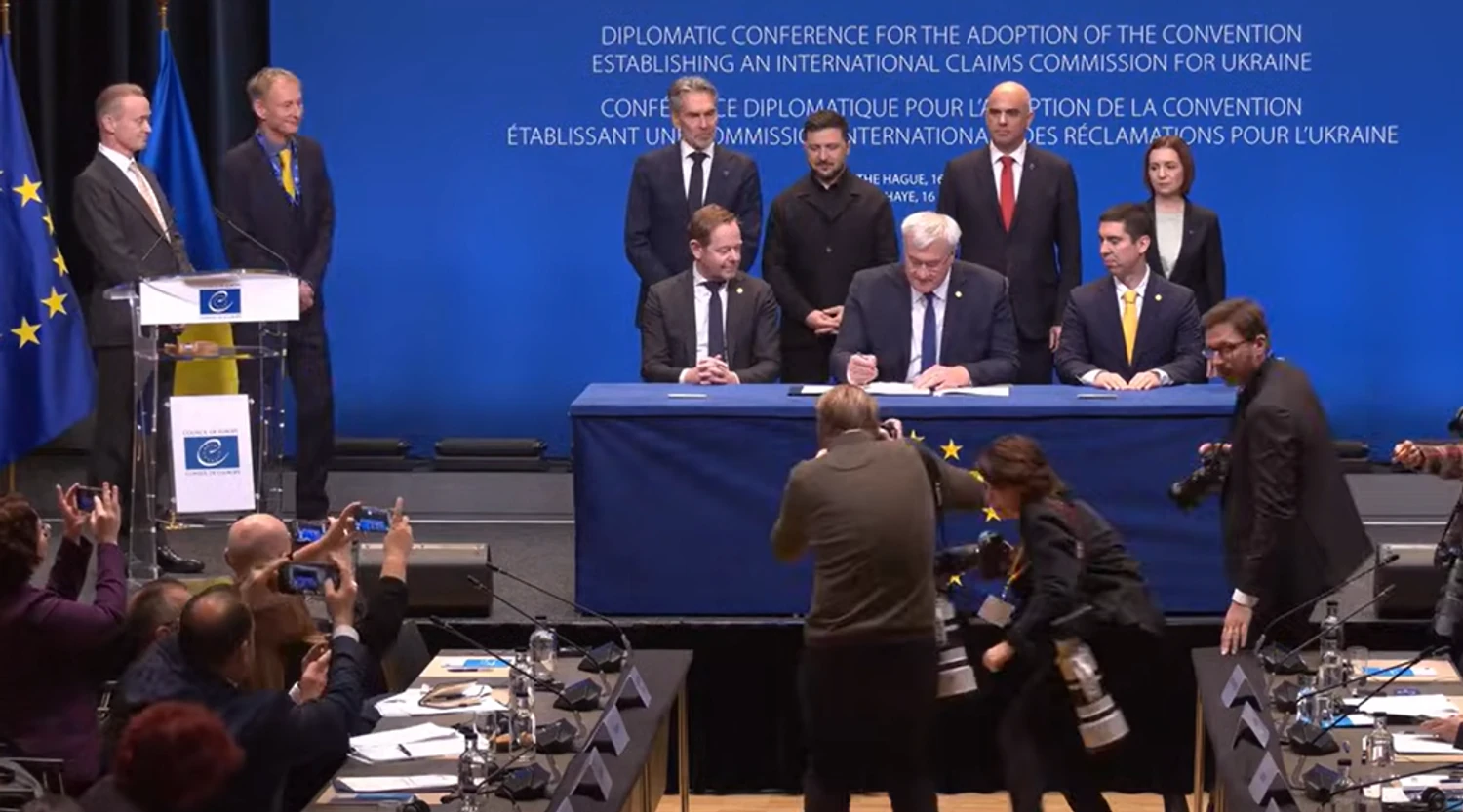 У Гаазі схвалили конвенцію про комісію щодо компенсації для України завданих росією збитків: уже є перші підписанти