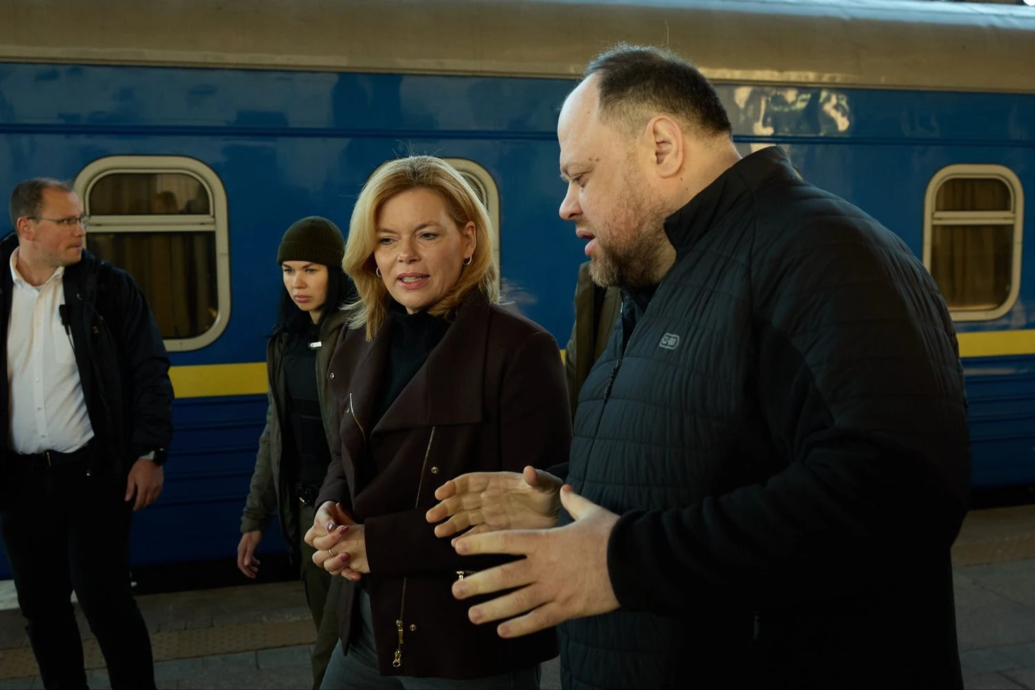 Президент Бундестагу прибула з неоголошеним візитом до Києва – зробила першу заяву