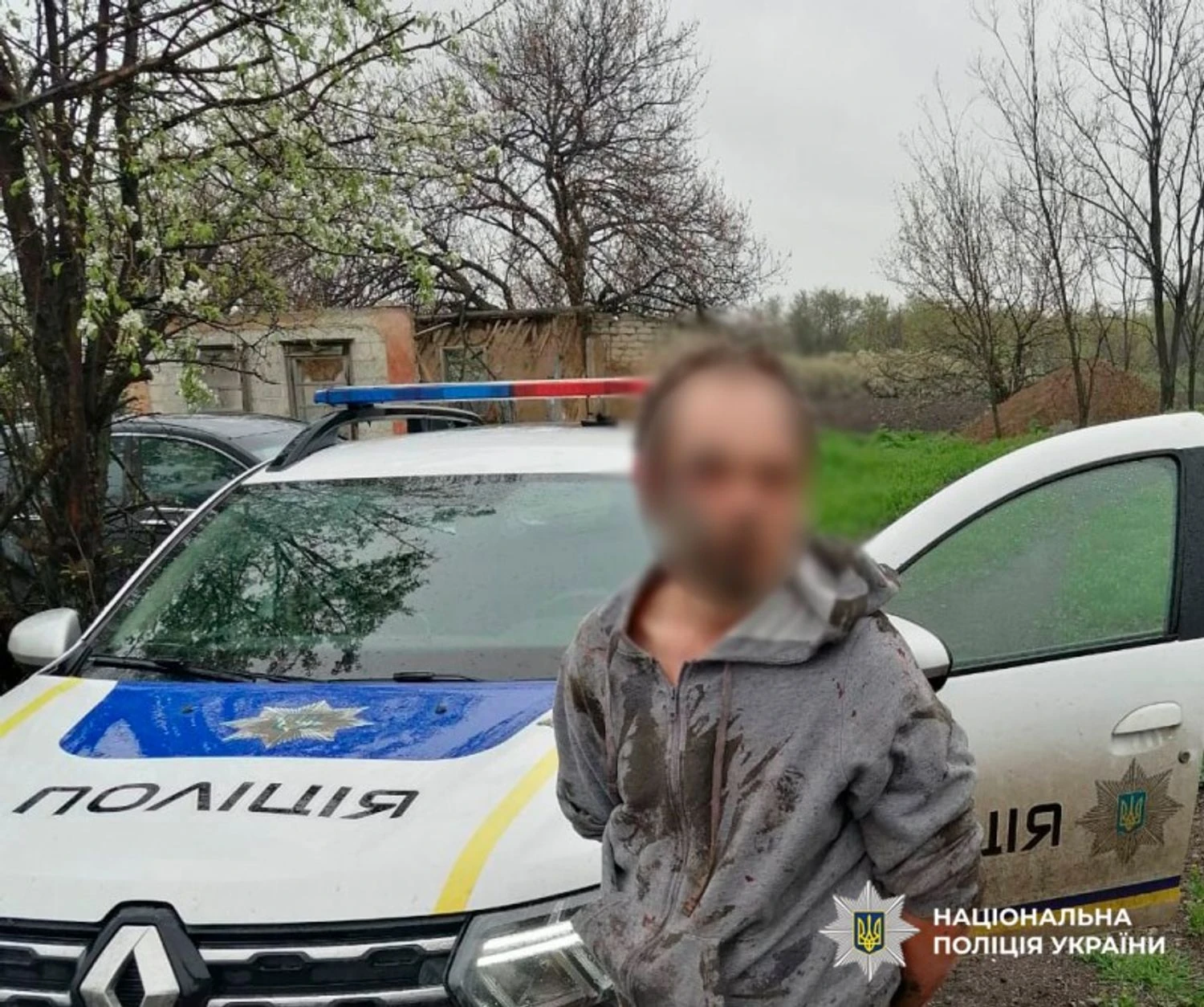 Чоловіка затримали за поранення поліцейських гранатою під час затримання