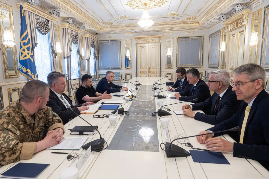 Зеленський обговорив з німецькою делегацією потенційні загрози для Європи з боку росії та Drone Deals