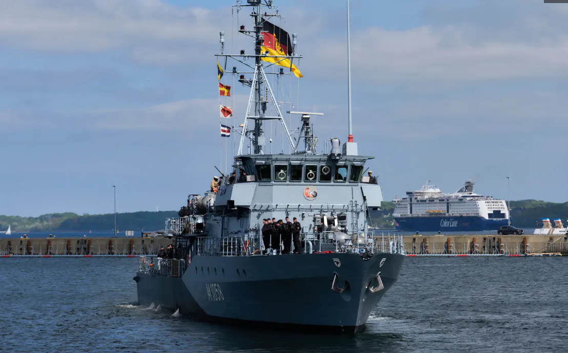 Німеччина виводить військові кораблі з Червоного моря через загострення на Близькому Сході